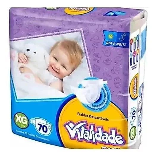 FRALDA INFANTIL VITALIDADE BABY