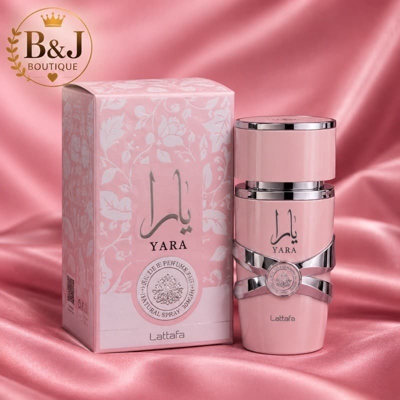 Perfume Árabe Feminino Yara Rose 30ml – Mini Perfume Importado Fragrância Elegante