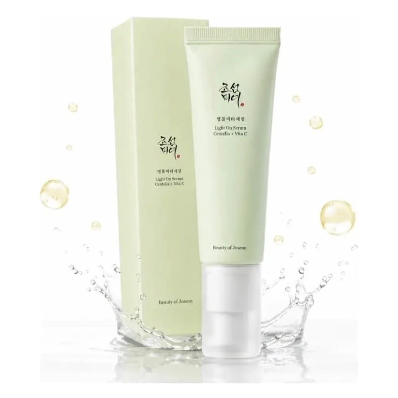 Beauty of Joseon Light On Serum 30ml Centella Asiática + Vitamina C Sérum Facial Iluminador