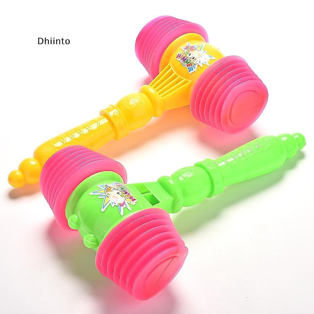 [Dhiint] 1 Pcs BB Hammer Bebê Crianças Música Som Martelo Whistle Brinquedo Brinquedos Educativos