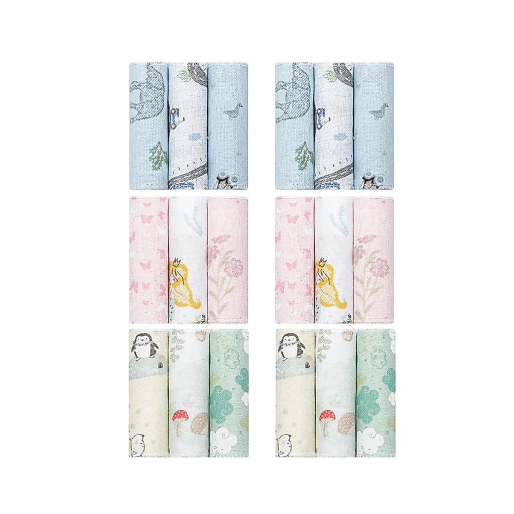 Kit 6 Unidades Faixa Umbilical Para Bebê Papi Recém Nascido 100% Algodão Tamanho Único