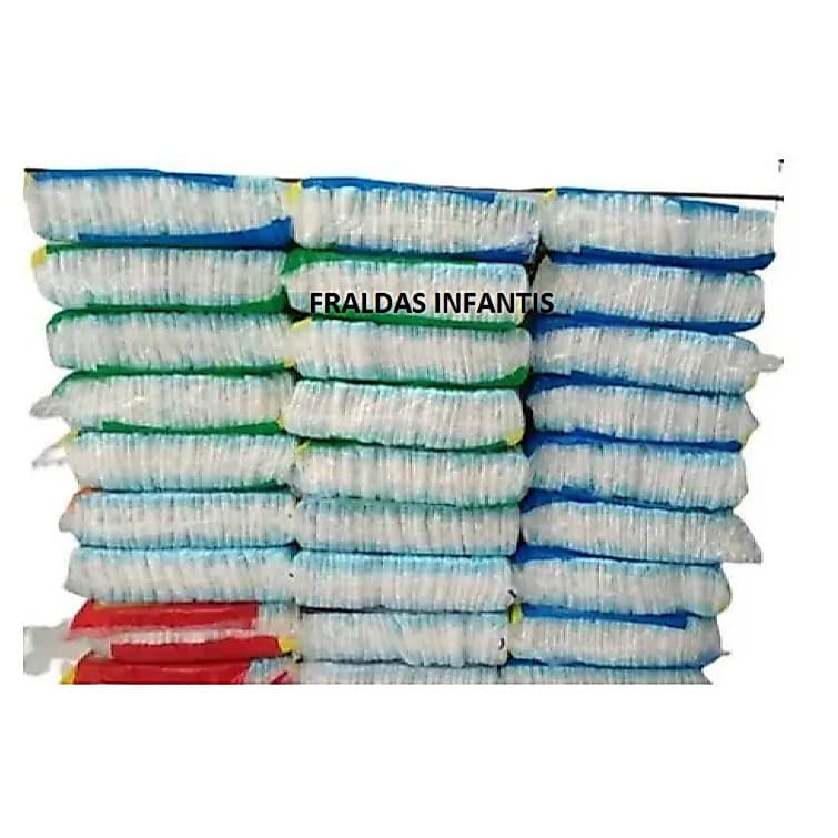 Fralda infantil descartavel  Pacotão P M G XG
