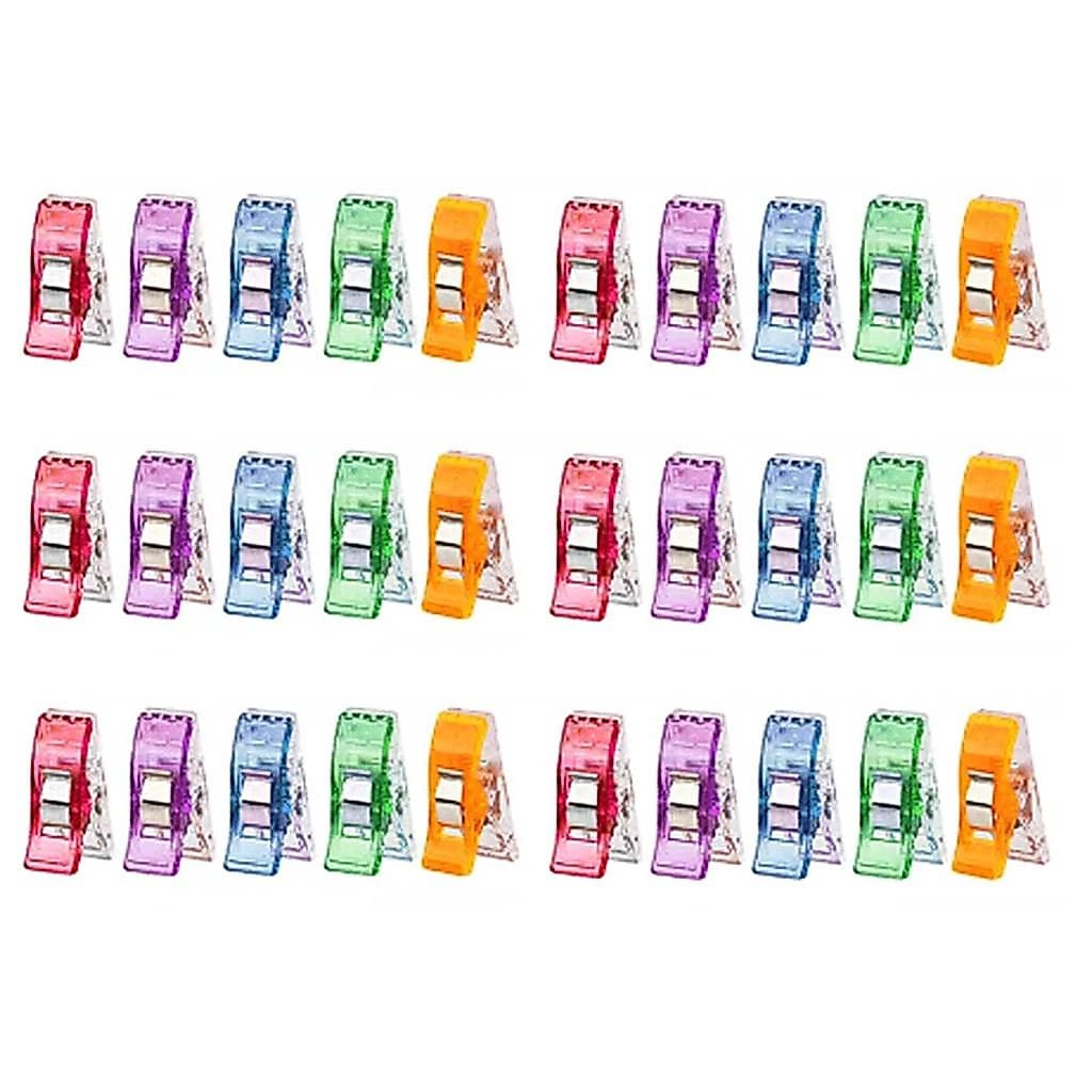 30 Clips Mini Prendedor Tecido Costura Alinhavar Patchwork