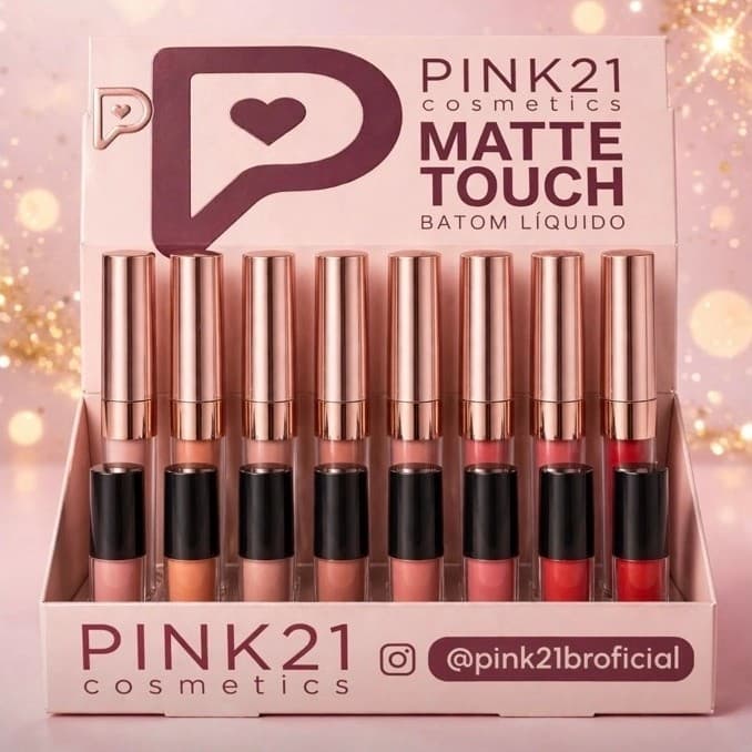 Batom Líquido Matte Belle Angel com Efeito Matte Duradouro