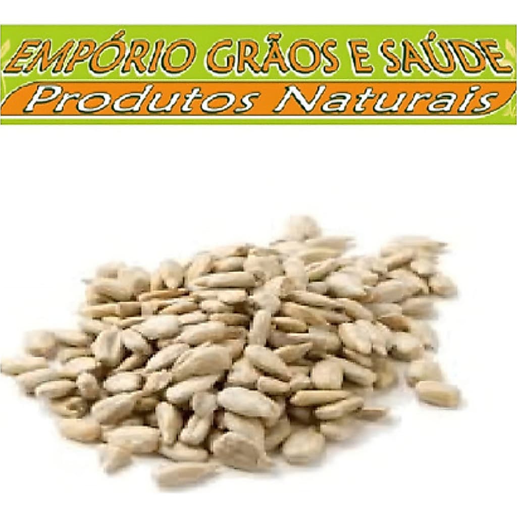 Semente de Girassol Descascada Crua 1000g Pepitas Premium Sem Sal Snack Saudável Vegano
