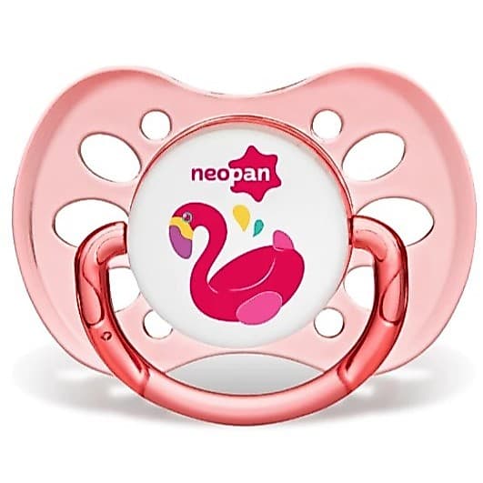 CHUPETA NEOPAN PRAIA ROSA TAMANHO 2 BICO (MAIORES DE 6 MESES) 4262