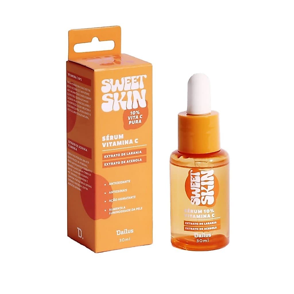 SÉRUM 10% VITAMINA C – SWEET SKIN - DAILUS