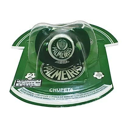 Chupeta Ortodôntica Time Palmeiras Tamanho 06 a 12 Meses - Kids Gol