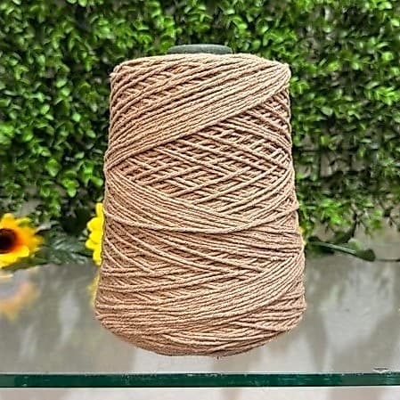 barbante 500g N°6 para crochê e artesanato