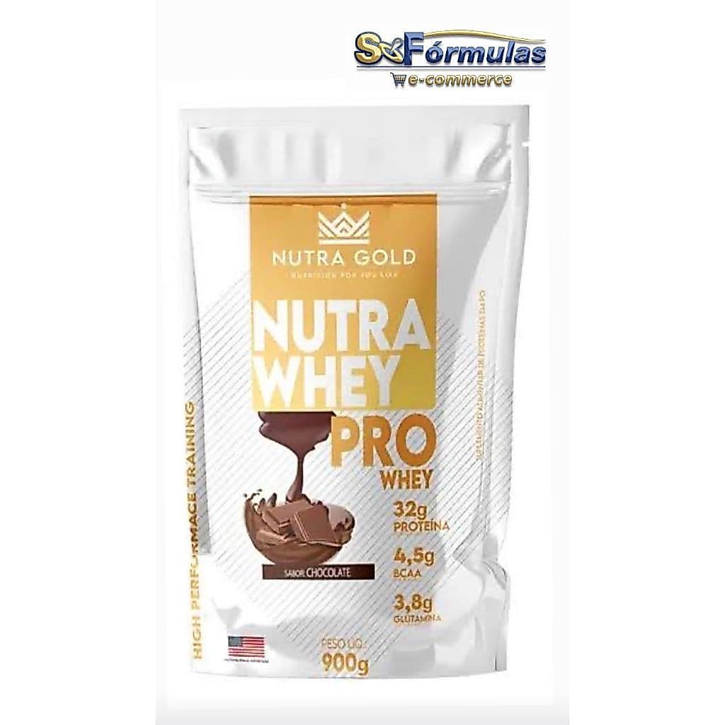 Whey Protein 3W Nutra Gold 32g Proteina - Chocolate - 900g
