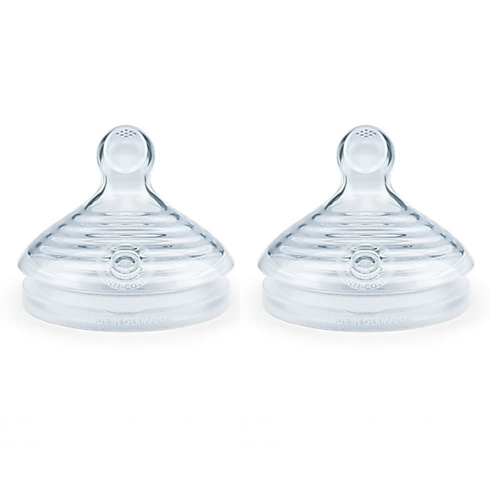 Kit 2 Bicos De Mamadeira Smart Flow 6m+ Fluxo Rápido - NUK
