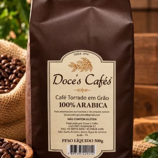 Café Torrado em Grão