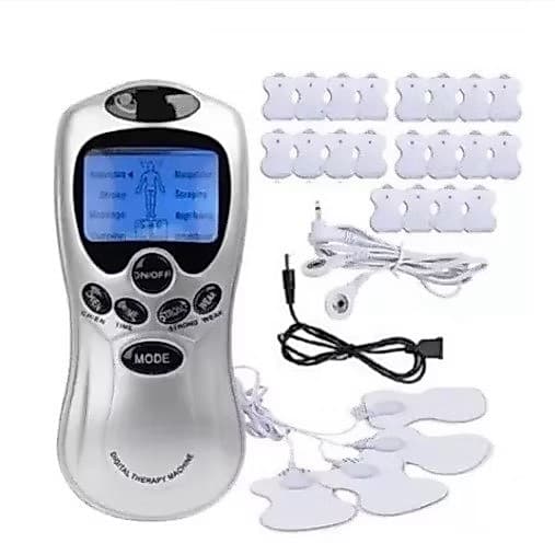 Aparelho Massageador Muscular Fisioterapia Portátil Digital Com Pulso Elétrico====3