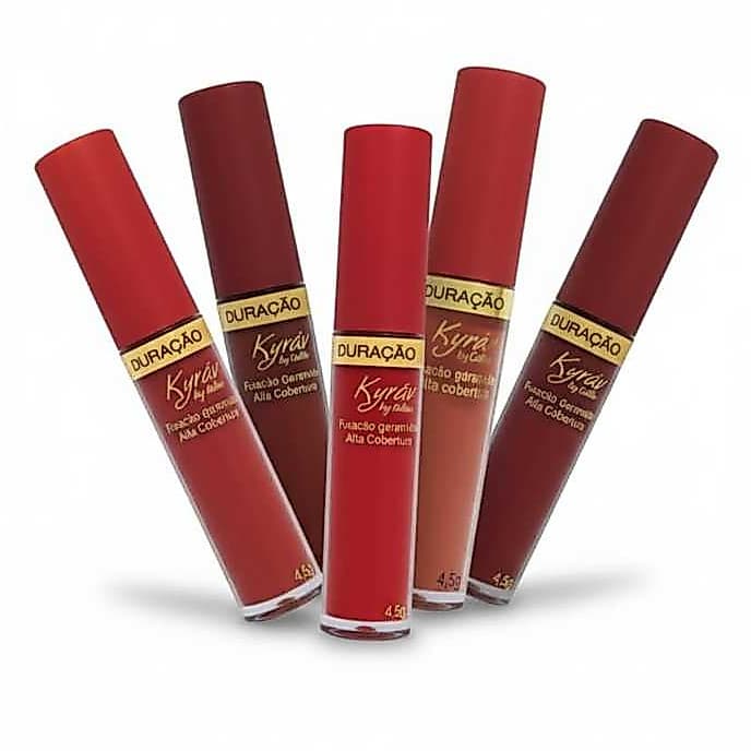Batom Líquido Efeito Matte, Gloss Labial - Kyrav by Garbin