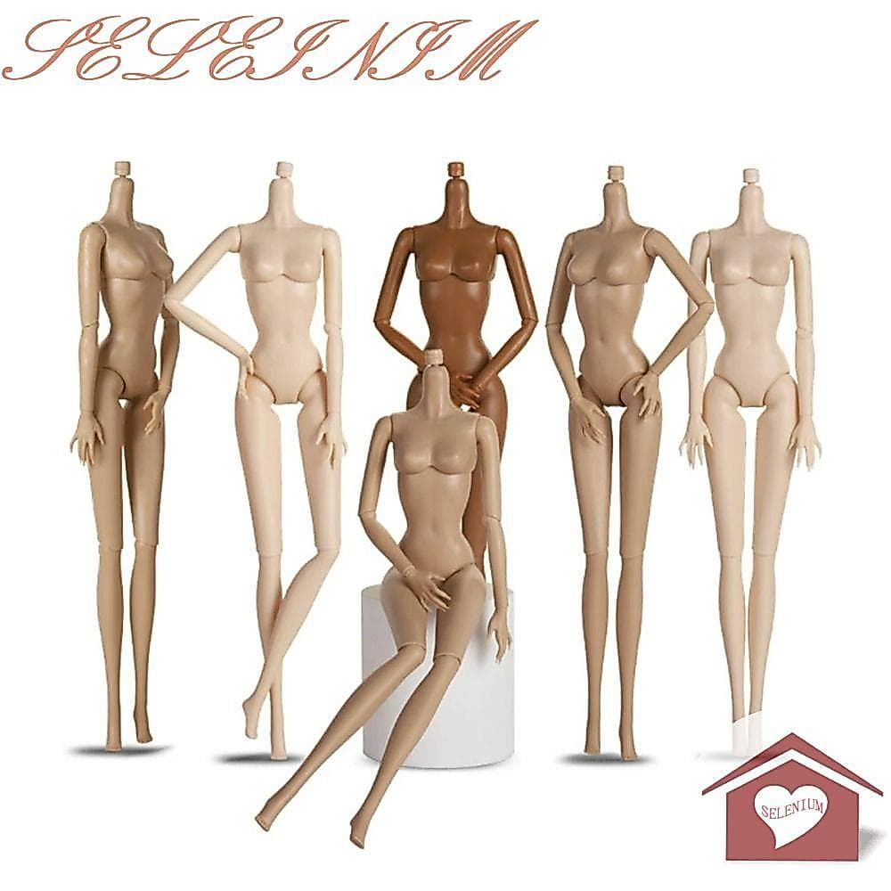 Boneca Super Modelo SELENIUM , Sólida Móvel Articulada Bonecas BJD Nuas , Corpo De Figura De 1/6