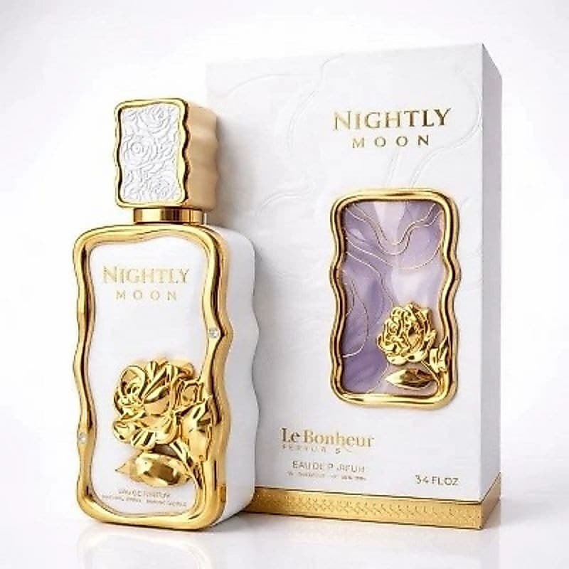 Perfume Nightly Moon Le Bonheur - EDP 100ml Feminino Importado | Floral Frutado Gourmand