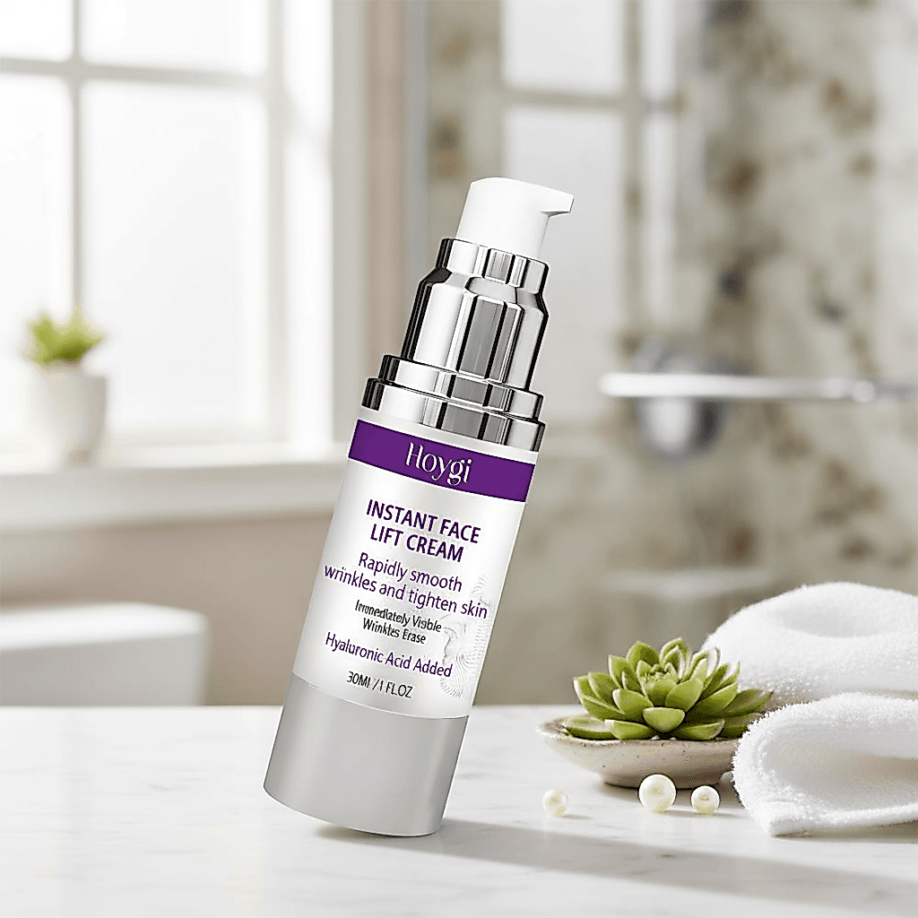  Creme Facial Instantâneo de Levantamento Fórmula de Colágeno e Retinol Anti-idade, Remoção de Rugas, Hidratante Facial,