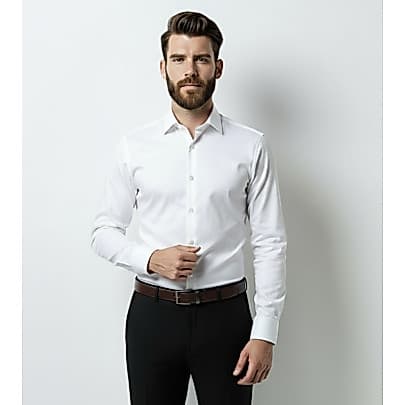 Camisa Social Masculina Slim Luxo Executiva Alfaiataria Premium.