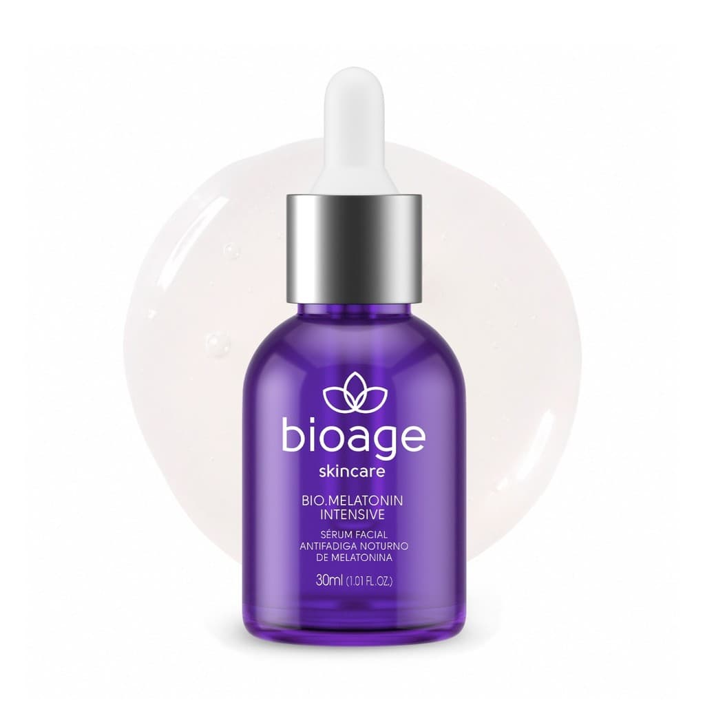 Sérum Facial Noturno Bioage Bio.melatonin 30ml - Tratamento Facial Anti-idade Renovador e Revitalizante