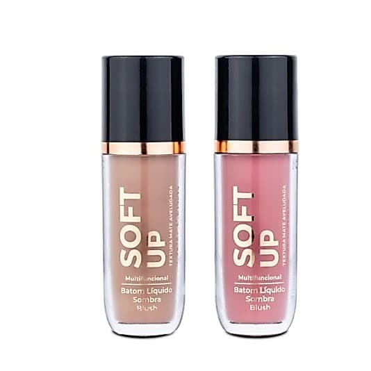 Batom Líquido Matte Maquiagem Multifuncional 4 em 1 Batom Sombra Blush Contorno Soft Up Usté