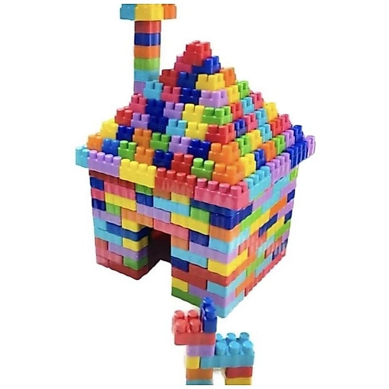 Brinquedo Lego Infantil De Montar Encaixar Festa Junina Prenda lembrancinhas Com 56 Peças