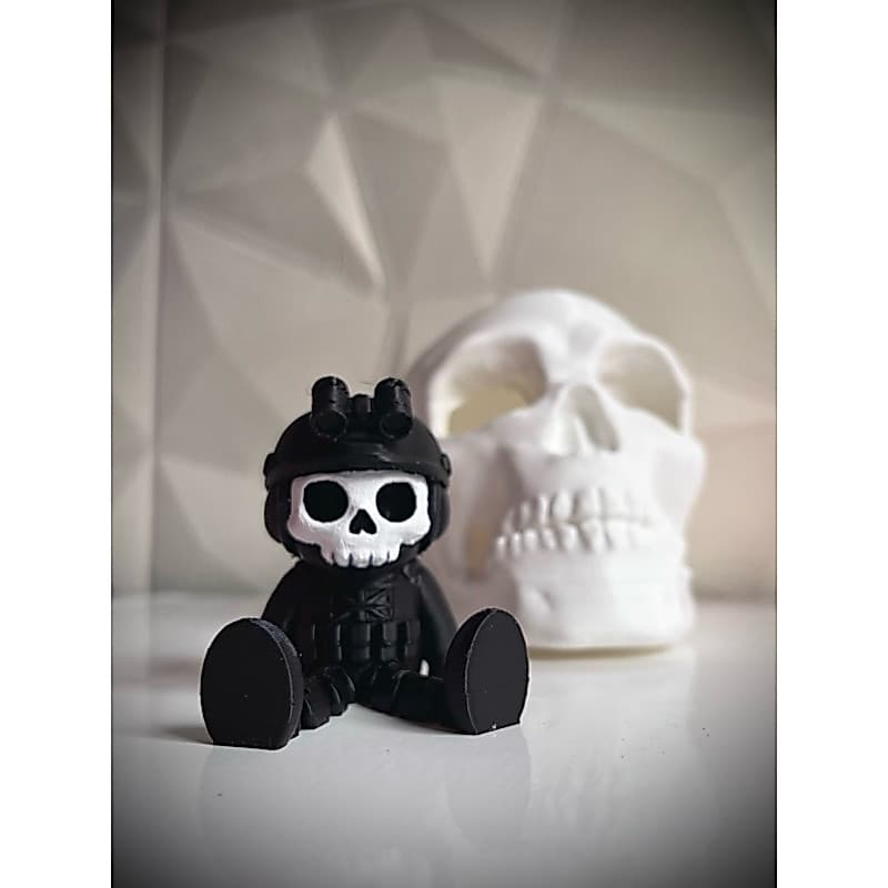Call Of Duty - Ghost Boneco Articulado Decorativo Setup Gamer