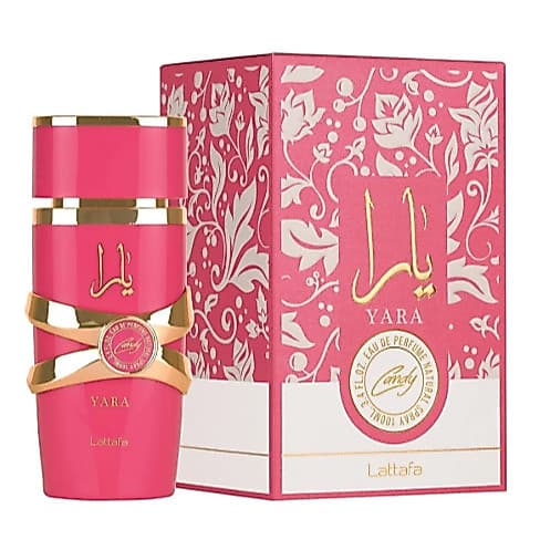 Perfume Yara Candy 100ml Feminino Eau de Parfum Doce Alta Fixação Importado