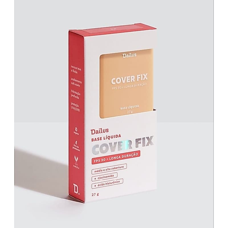 BASE LIQUIDA COVER FIX D4 CLARO