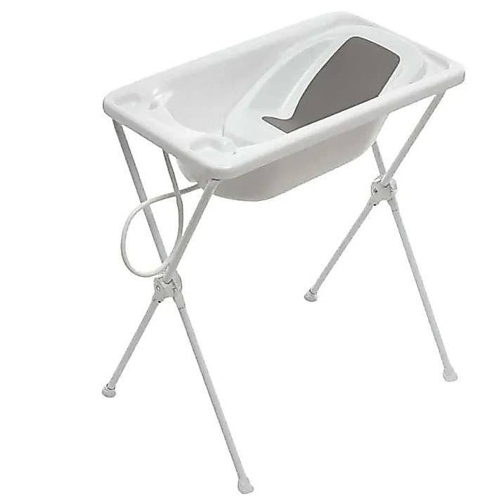1un Galzerano Banheira Infantil Acqua Trio - BRANCO
