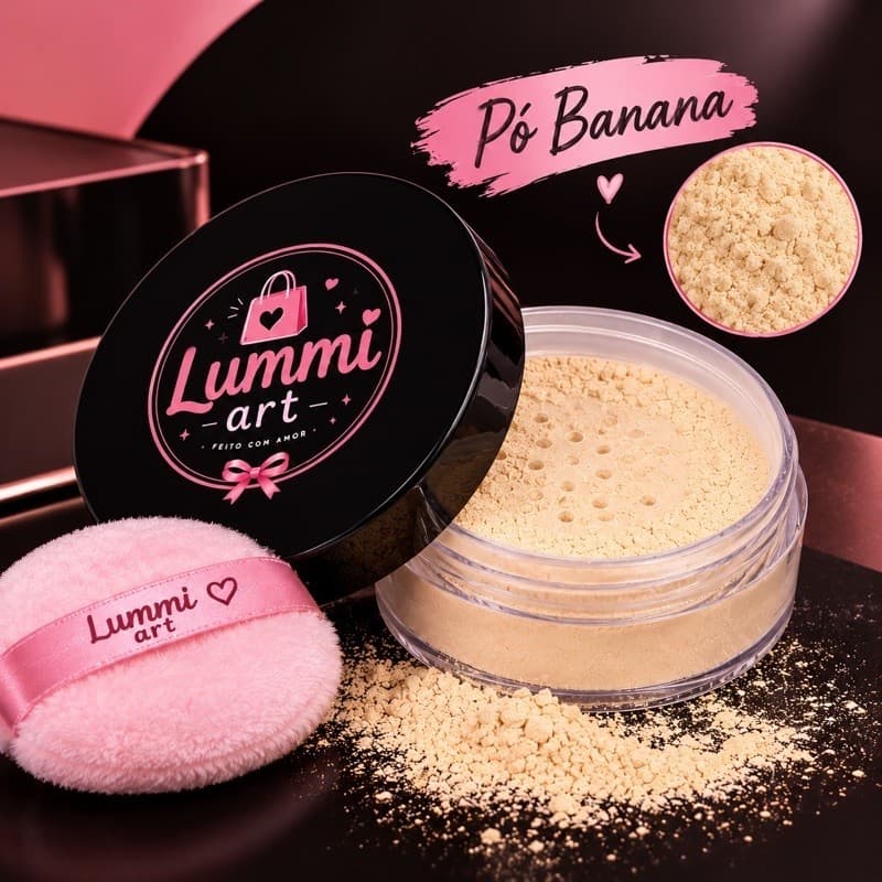 Pó banana Lummi 40g