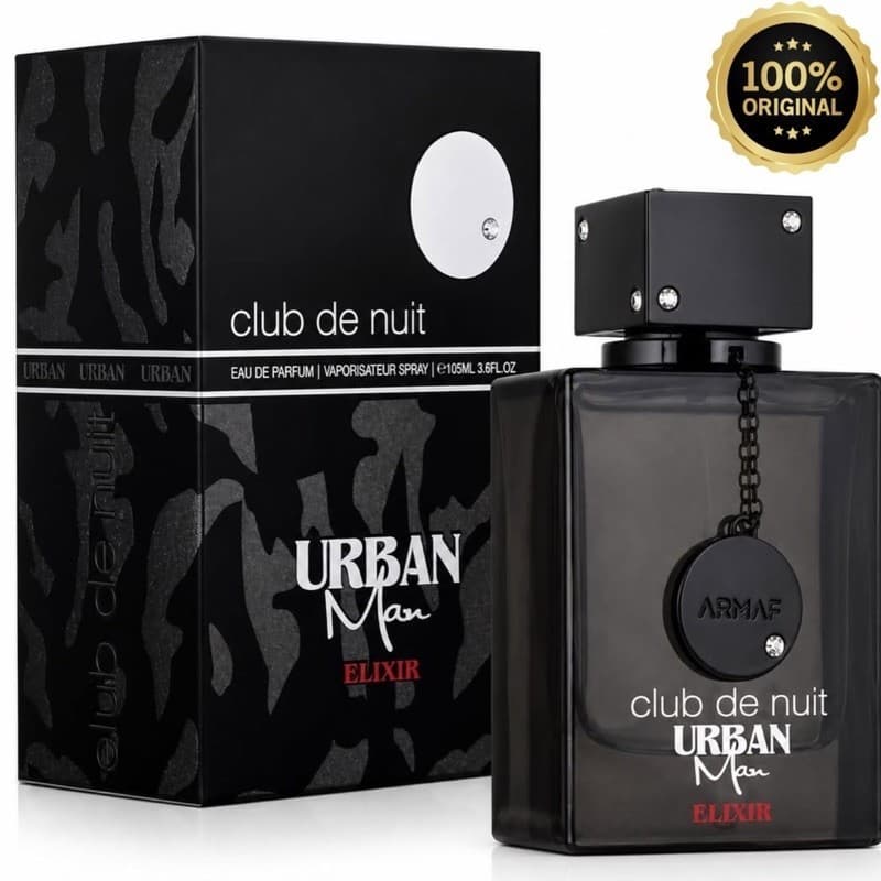 Perfume árabe  Club De Nuit Urban Elixir Armaf 105ml Masculino Original Importado Lacrado