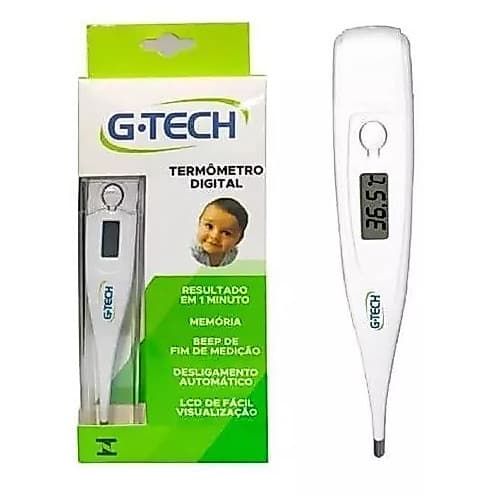 Termômetro digital G-tech Th1027 branco