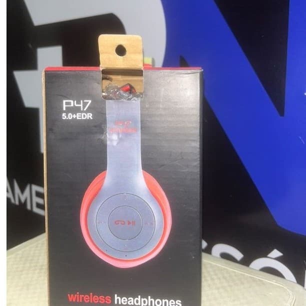 Fone de Ouvido Bluetooth P47 com Conexão Bluetooth 5.0 Estável