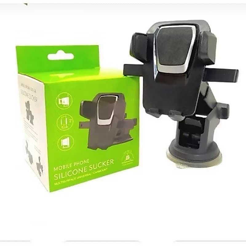 H'maston CJ-02 Suporte Celular GPS Veicular Carro Universal Automóvel Saída Grampo Ajustável 360° REF:(37-N)