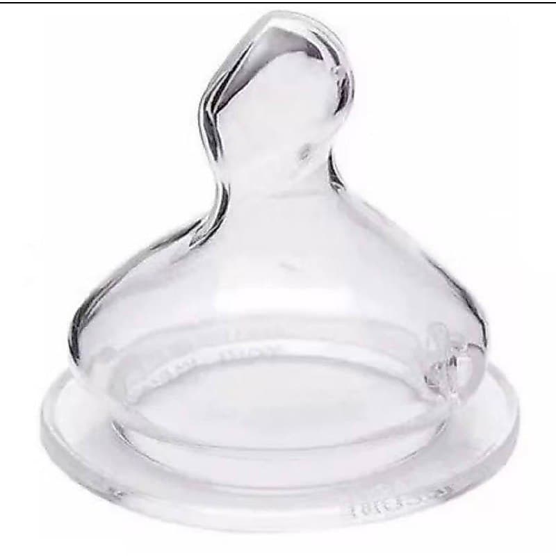 Bico BIG Mamadeira Universal Ortodôntico e Redondo 100% Silicone