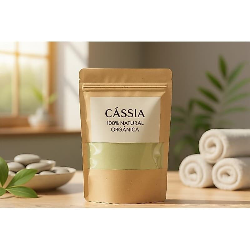 Cassia Em Pó (Cassia Obovata) Orgânico Natural Puro Importado da Índia