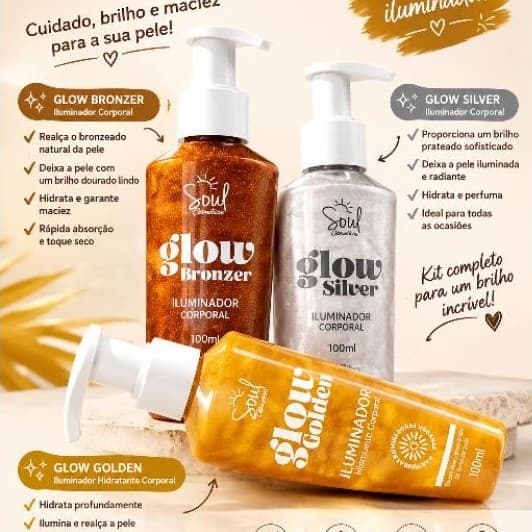 hidratante corporal glow iluminador corporal, hidratante corporal