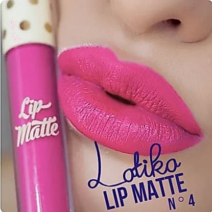 Batom Líquido Lip Matte Latika n°04