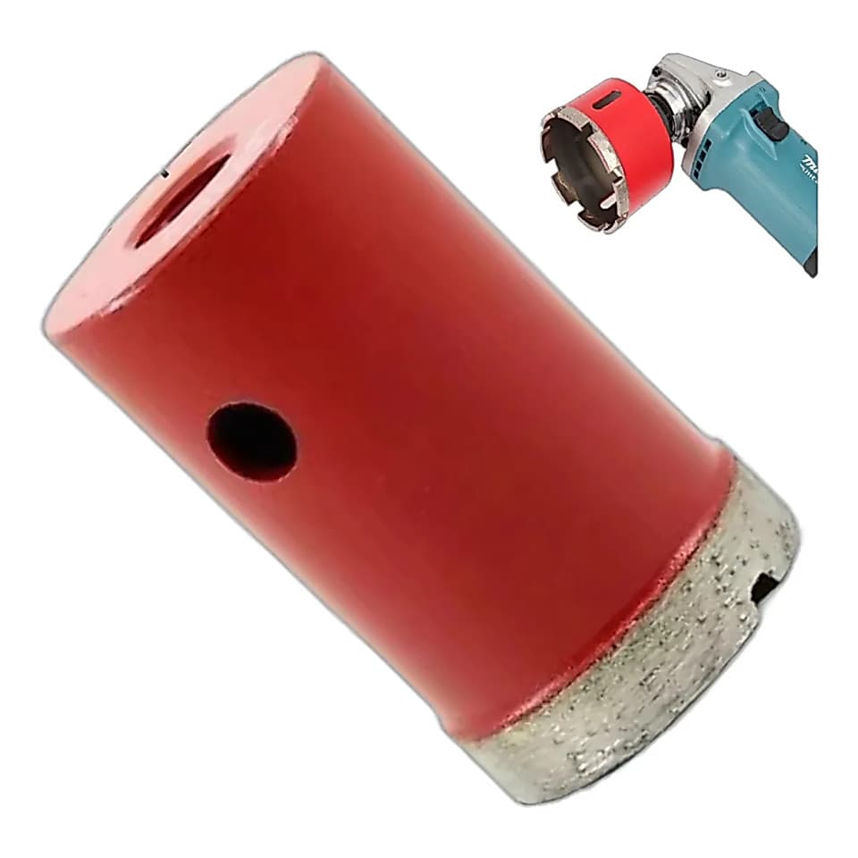 roca Serra Copo Diamantada 40mm Para Porcelanato Mármore Granito Uso em Esmerilhadeira M14