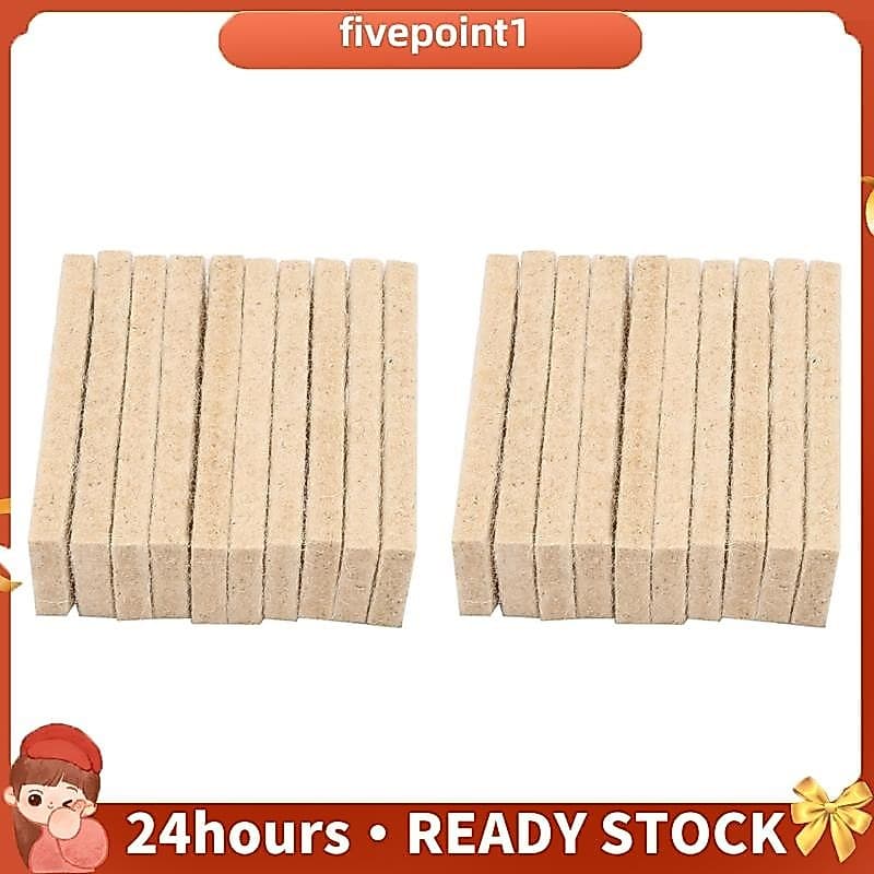 Pastilhas De Freio Para Bicicleta Ergométrica , 20 Peças , Feltro De Lã , Resistência , Almofada De Arrasto De , Peça De