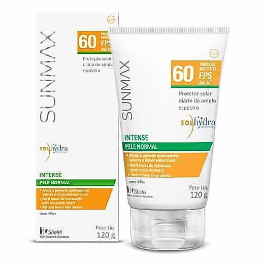 Sunmax Intense Fps 60 - Protetor Solar Facial 120g