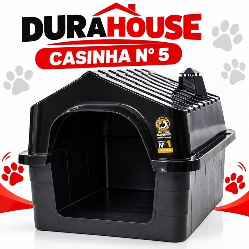 Casinha DuraHouse Para Pets Desmontável