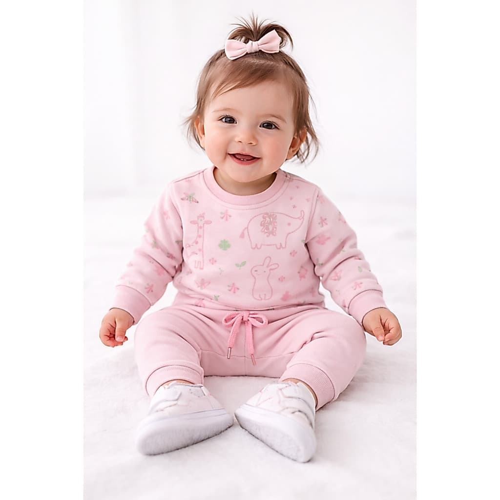 Conjunto Infantil Moletom Menina – Bebê – Sortido - Inverno