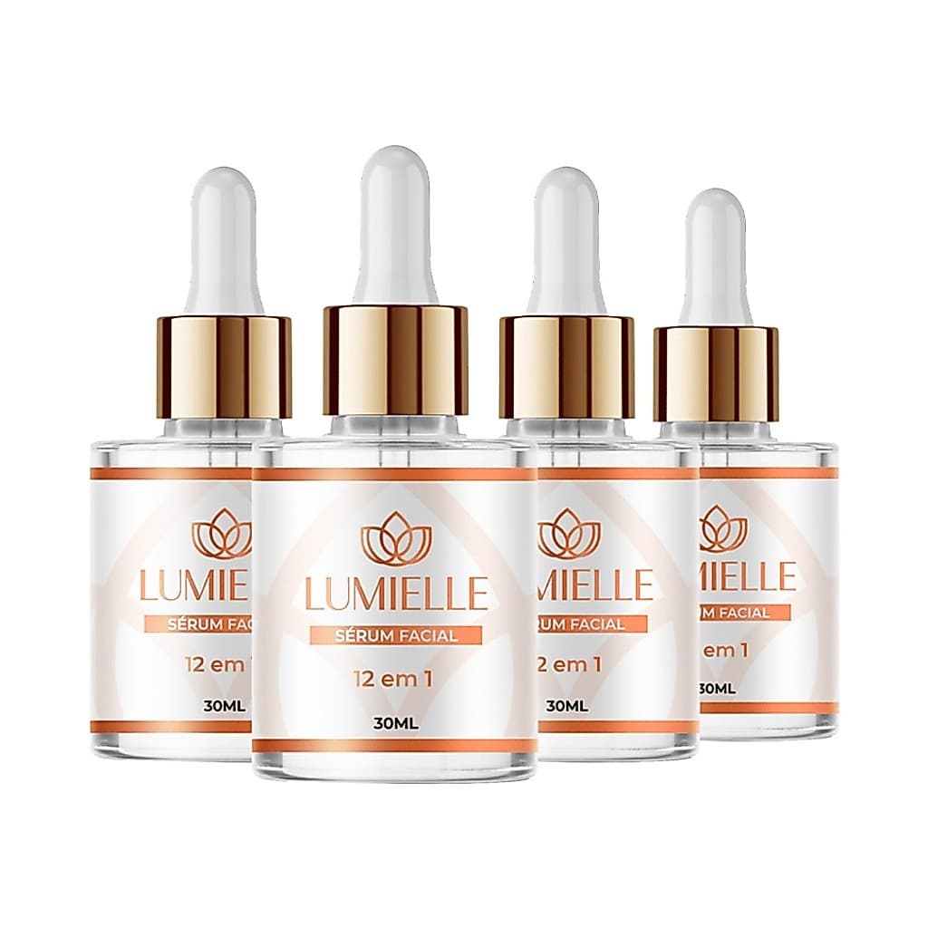 Lumielle Sérum Francês Anti-Idade – Kit com 4 Frascos