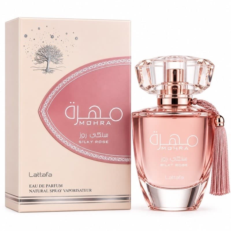 Perfume Mohra Silky Rose Eau de Parfum Feminino 100ml – Original Importado