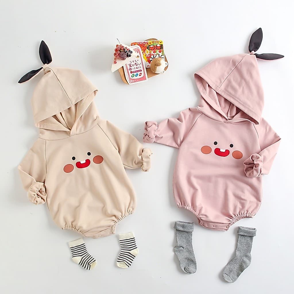 Macacão versão coreana macacão roupas de bebê menina dos desenhos animados roupas de bebê outono inverno roupas de bebê 