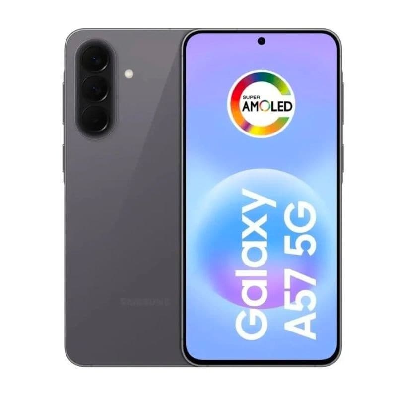 Celular Samsung Galaxy A57 256gb 5G Super AMOLED cor cinza