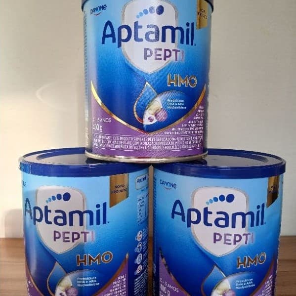 2 Latas- Fórmula Infantil em pó Aptamil PEPTI HMO 400g - Danone