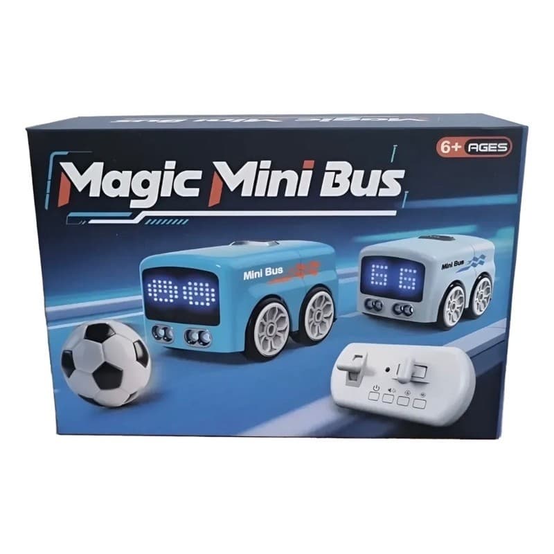 Robô inteligente carrinho controle futebol Mini Onibus Robô inteligente controle remoto.