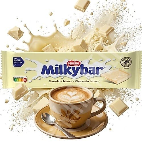 Chocolate Branco Milkybar Nestle 25g - Importado Espanha